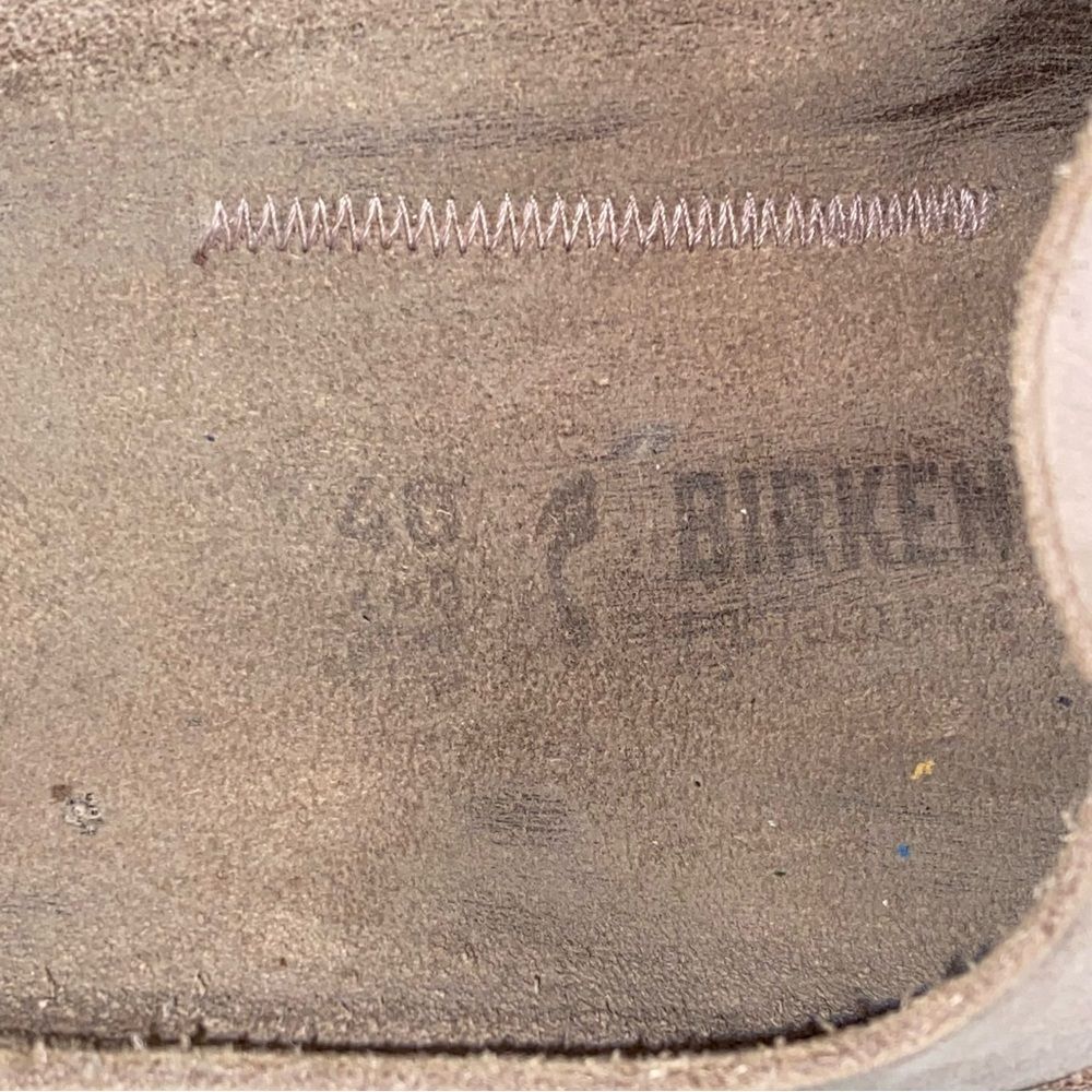 Birkenstock Buckley Lilac Nubuck Leather Slip-On Moccasin Clog Mule Shoes - Picture 9 of 10